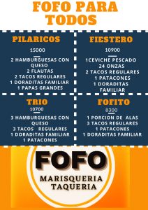 Marisqueria Fofo Menu 1 212x300