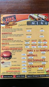 Marisqueria Fofo Menu 2 169x300