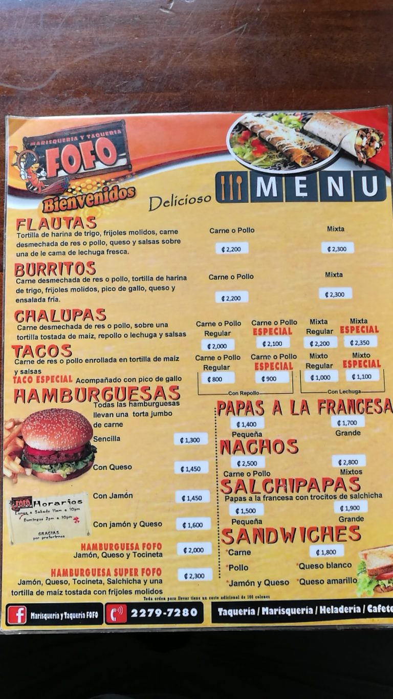 Marisqueria Fofo Menu 2 768x1365
