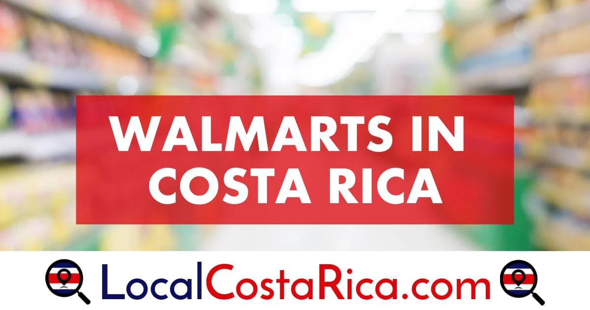Walmarts in Costa Rica, red attention title image for article on LocalCostaRica.com